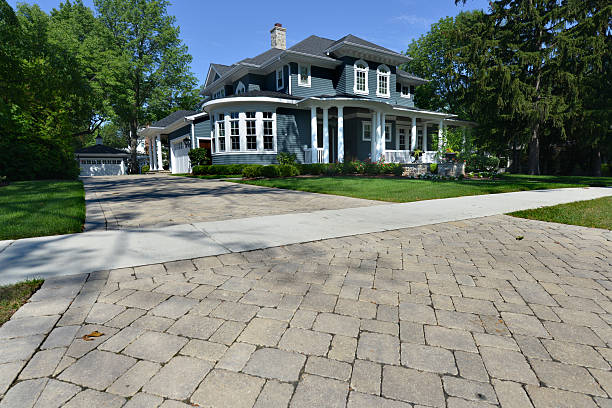 Residential Paver Driveway in Blue Ridge, VA